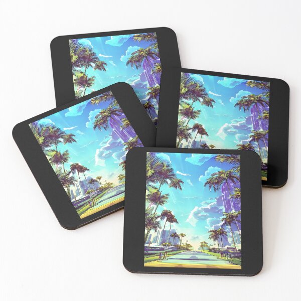 Item preview, Neon Tropical Nature Graphic designed and sold by MotionWaves.