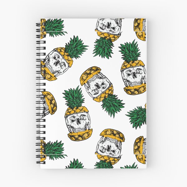 Aperçu de l'œuvre Skull Pineapples créée et vendue par 8justart socks and more.