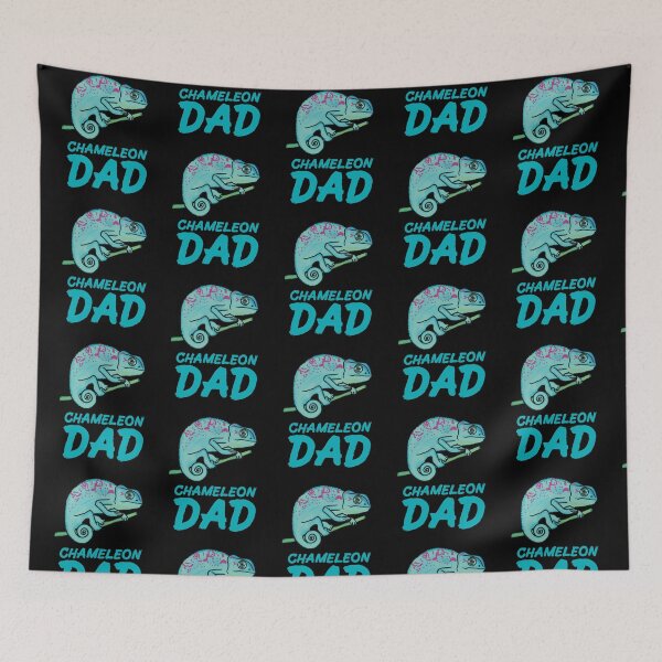 Item preview, Chameleon Dad for Chameleon Lovers, Blue  designed and sold by Mochi-Merch.