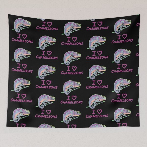 Item preview, I Love Chameleons for Chameleon Lovers, Purple  designed and sold by Mochi-Merch.