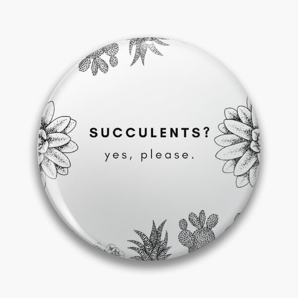 Item preview, Succulents? Yes, please designed and sold by LeavesDesigns.