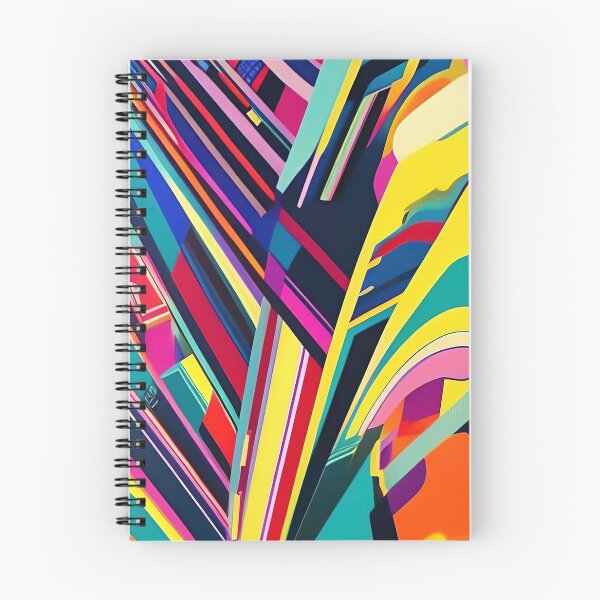 Item preview, Trendy Colorful Geometric Shapes Cool Abstract Pattern designed and sold by CattlettArt.