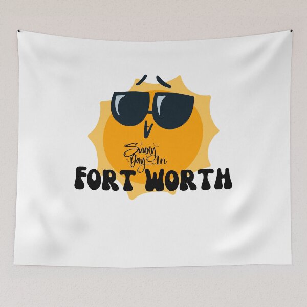 Item preview, A Sunny Day In Fort Worth designed and sold by fredgarden8.