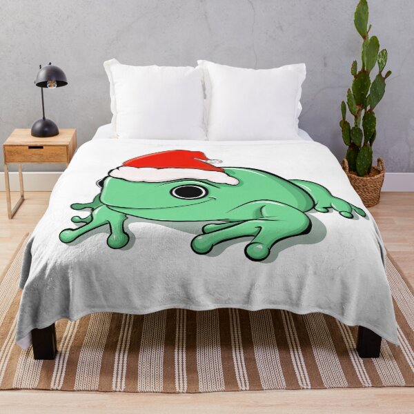 Item preview, Santa Christmas Frog Edward designed and sold by Rae Smitty.