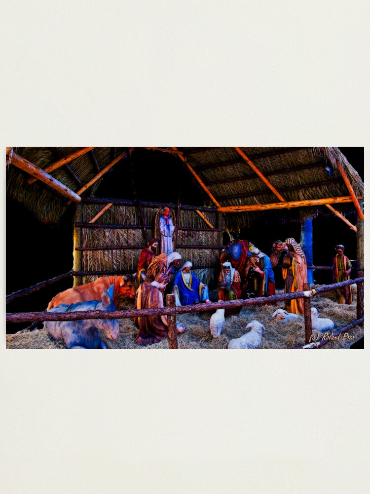 Alternate view of Nativity Scene Photographic Print