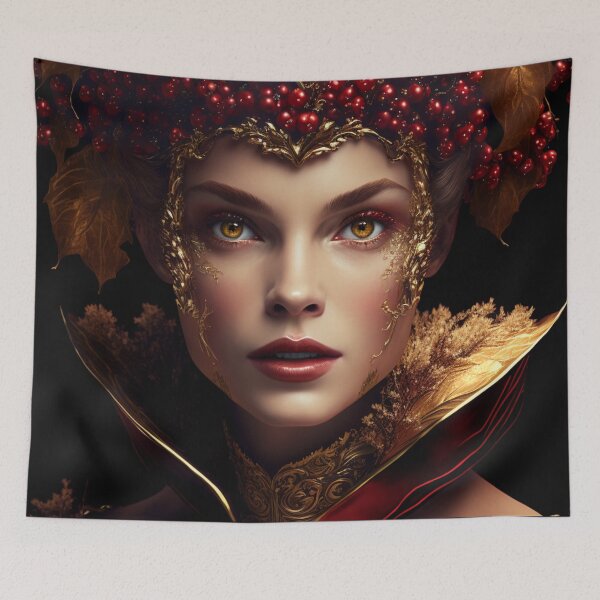 Item preview, Copie de Christmas fairy-gold designed and sold by gingerchevalier.