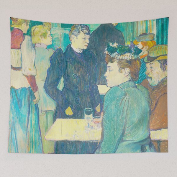 Item preview, HD Henri de Toulouse-Lautrec - A Corner designed and sold by Go Logo Designs.