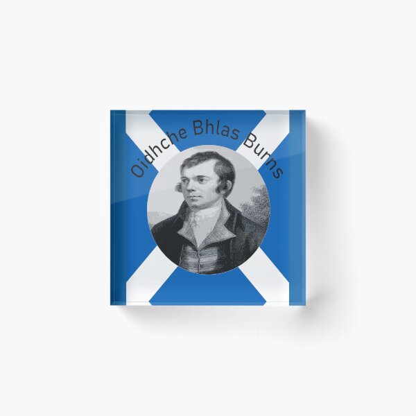 Item preview, Robbie Burns - In Grey Oidhche Bhlas Burns And Saltire designed and sold by taiche.