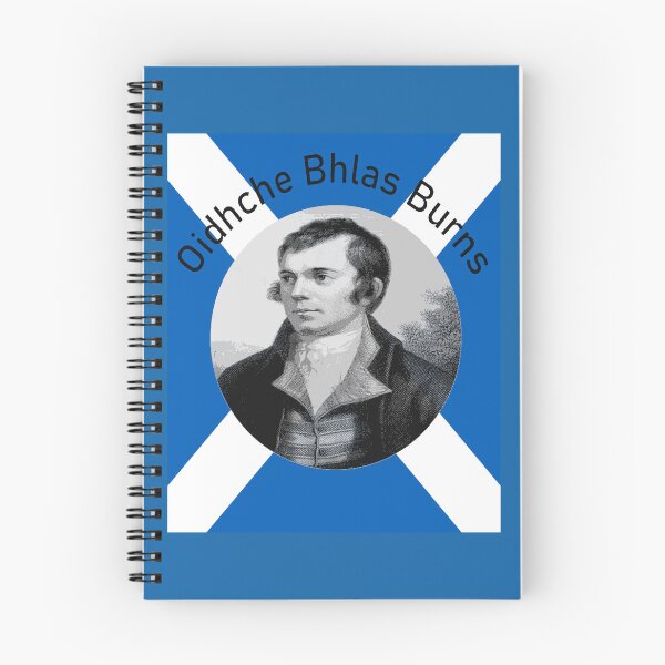 Item preview, Robbie Burns - In Grey Oidhche Bhlas Burns And Saltire designed and sold by taiche.