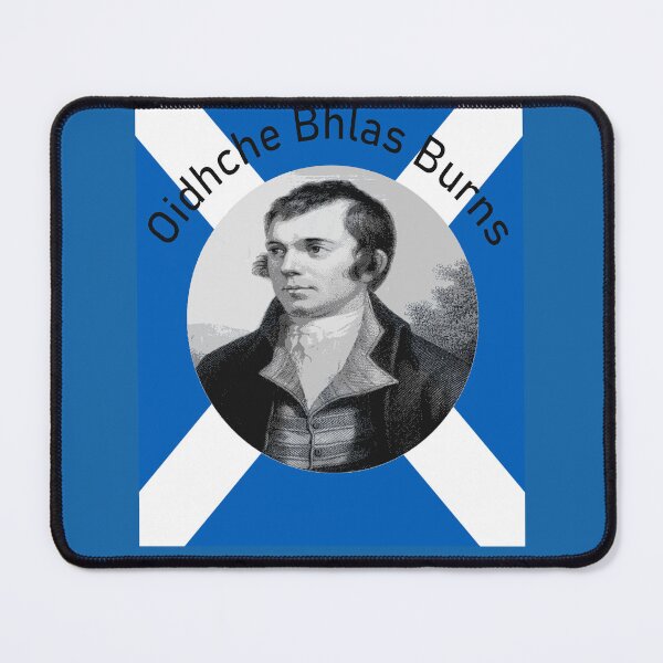 Item preview, Robbie Burns - In Grey Oidhche Bhlas Burns And Saltire designed and sold by taiche.