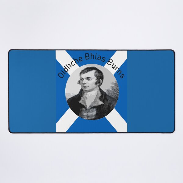 Item preview, Robbie Burns - In Grey Oidhche Bhlas Burns And Saltire designed and sold by taiche.