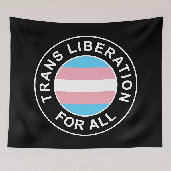 Item preview, Trans Liberation For All designed and sold by voltzandvoices.