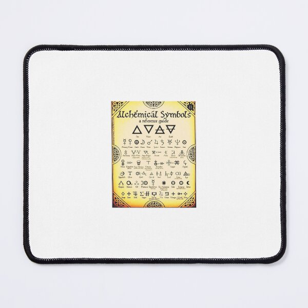 Item preview, A reference guide to Alchemic Symbols designed and sold by Six Stars Sic.