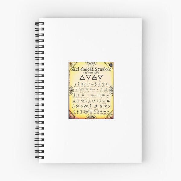 Item preview, A reference guide to Alchemic Symbols designed and sold by Six Stars Sic.