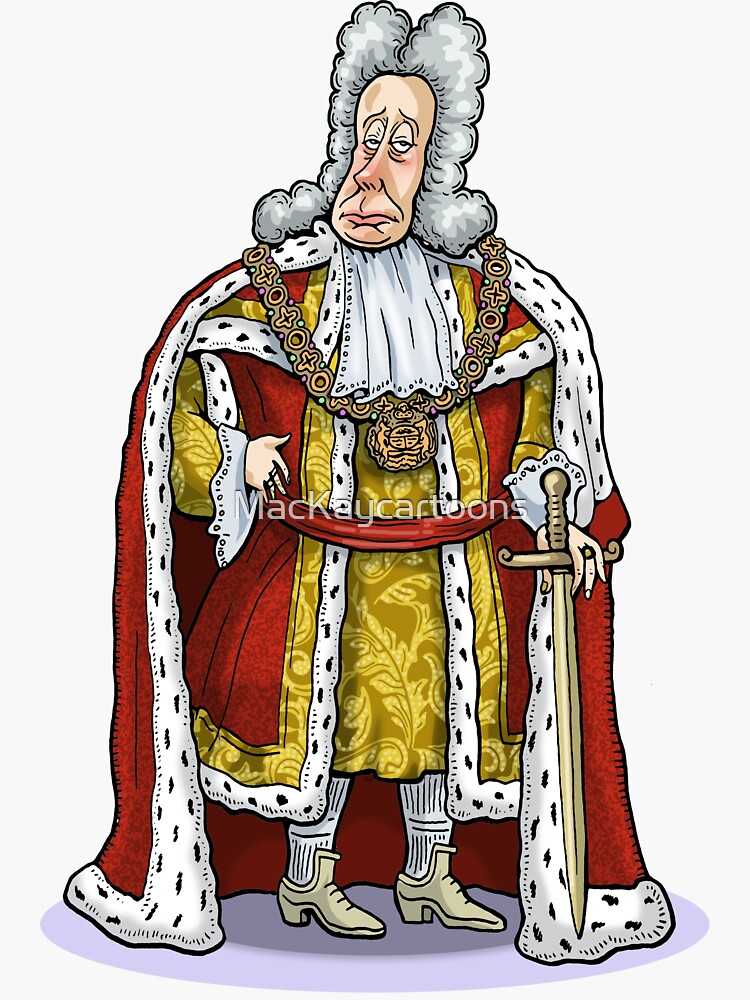 King George I by MacKaycartoons