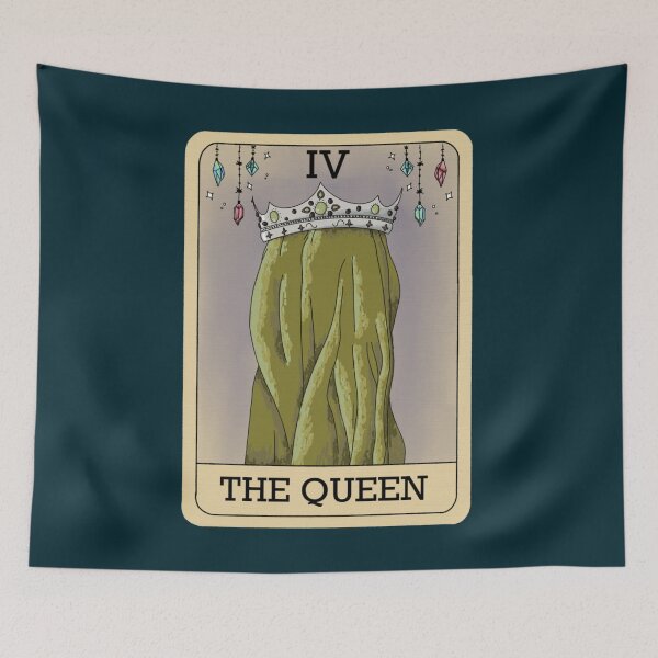 Item preview, Bad Translated Tarot Card - The Queen   designed and sold by rabbitpossu.
