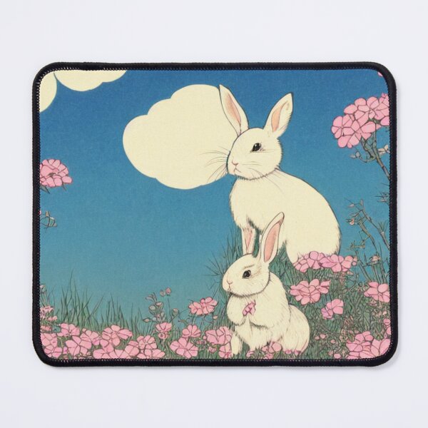 Item preview, Just A Rabbit Girl with Cute Floral Rabbit Bunny Mom Happy Mothers Day Beautiful Sisters Platonic Friendship designed and sold by wigobun.