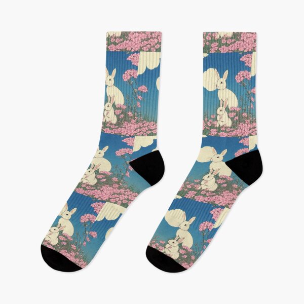 Item preview, Just A Rabbit Girl with Cute Floral Rabbit Bunny Mom Happy Mothers Day Beautiful Sisters Platonic Friendship designed and sold by wigobun.