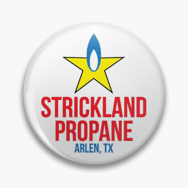 Item preview, King of the hill Strickland propane logo print  designed and sold by Gastrox.