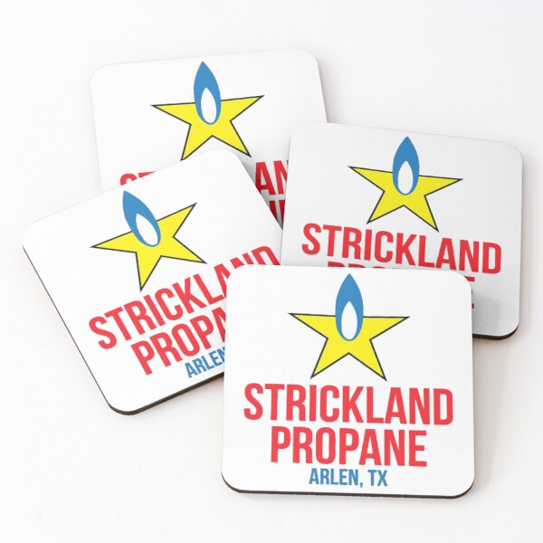 Item preview, King of the hill Strickland propane logo print  designed and sold by Gastrox.