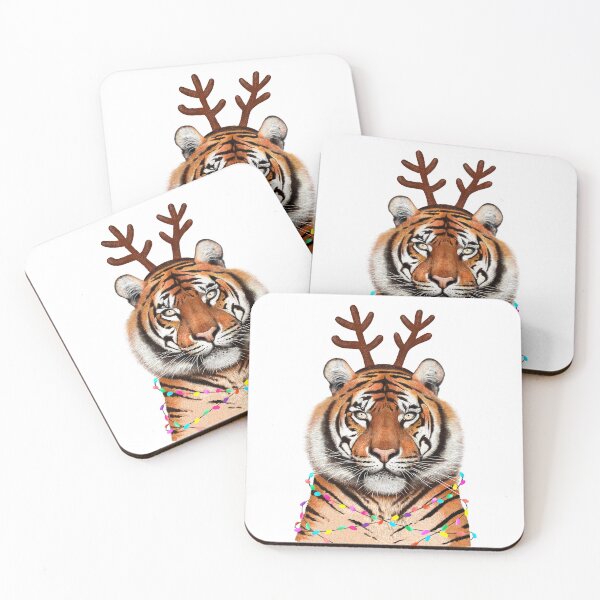Item preview, Christmas tiger designed and sold by Valeriya Korenkova Kodamorkovkart.