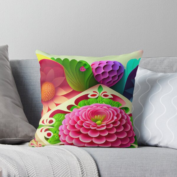 Item preview, Flowery 3d world (4/4) designed and sold by sabantha.