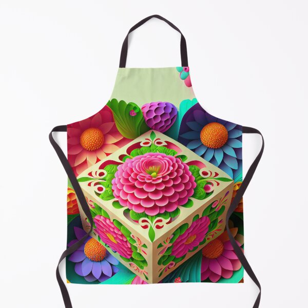 Item preview, Flowery 3d world (4/4) designed and sold by sabantha.