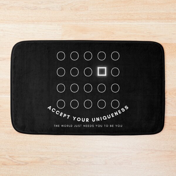 Item preview, Accept Your Uniqeness designed and sold by FOREVER Motivated.