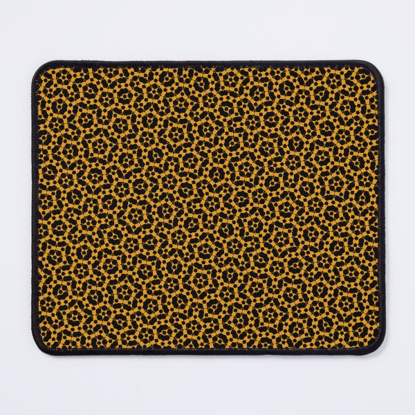 Item preview, Abstract geometric pattern, penrose style, with black and gold designed and sold by JohnyDas.