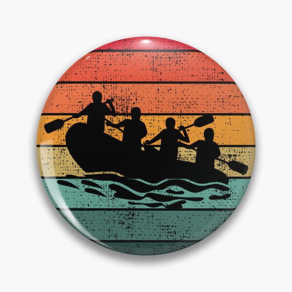 Item preview, Vintage Retro Rafting Raft Rafter River Paddle designed and sold by TastefulTees.