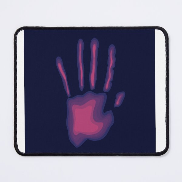 Item preview, Palm print.Heat trace.Abstract background with palm.Gradient on palm.Futurism and fantasy designed and sold by Anhen-new-style.