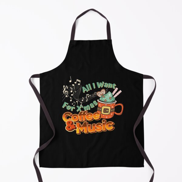 Item preview, All I Want For Christmas Is Coffee And Music designed and sold by GeeHanz.