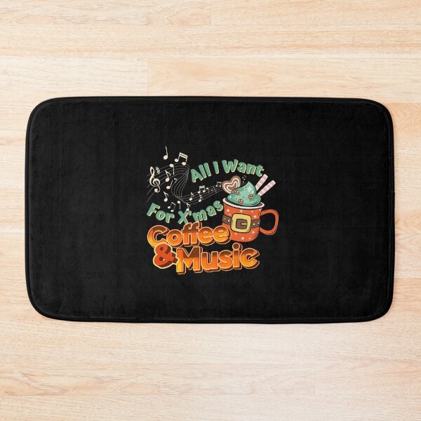 Item preview, All I Want For Christmas Is Coffee And Music designed and sold by GeeHanz.