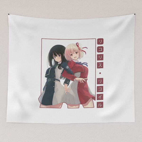 Item preview, Lycoris Recoil ~ Chisato nishikigi , Takina Inoue designed and sold by Weebo-worldd.