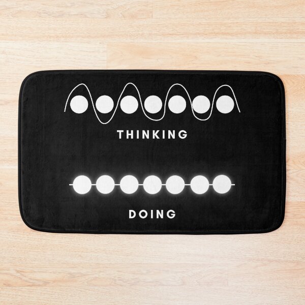 Item preview, Thinking vs Doing designed and sold by FOREVER Motivated.