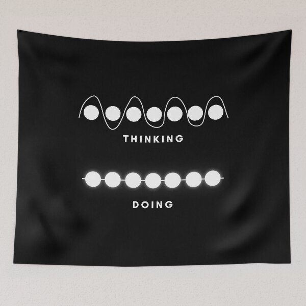 Item preview, Thinking vs Doing designed and sold by FOREVER Motivated.