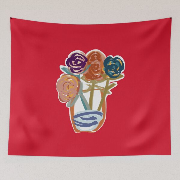 Item preview, Vase of flowers  designed and sold by Alwayscreateart.