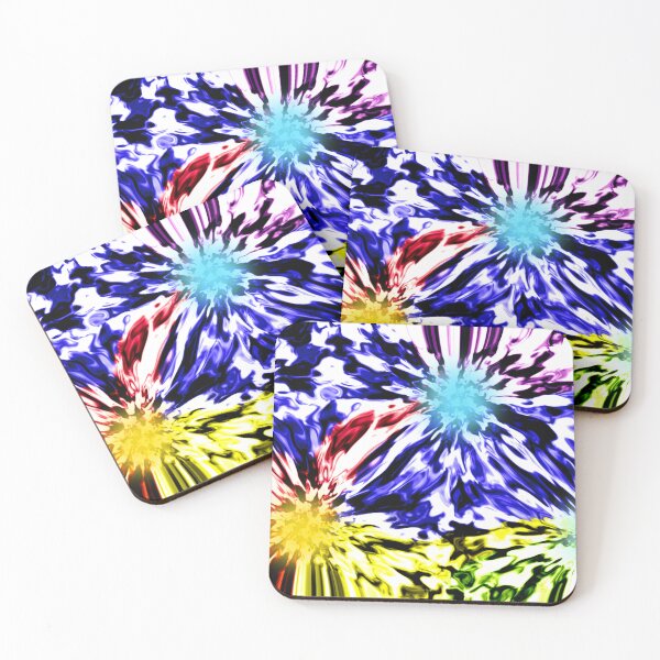 Item preview, Dreamy fantasy colorful flowers designed and sold by zuchri.