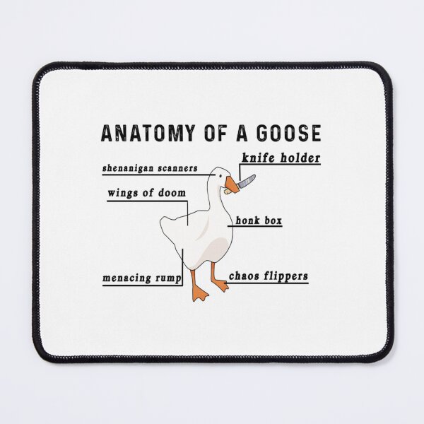 Item preview, Anatomy Of A Goose    designed and sold by quaztdsgstudio.