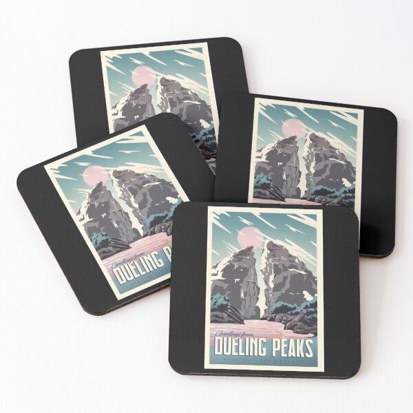 Item preview, Greetings from Dueling Peaks designed and sold by AniKayStudio.