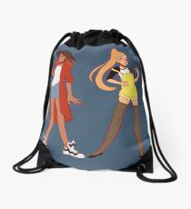 The Fox and thhe Bee Drawstring Bag