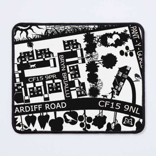 Item preview, CREIGIAU - CARDIFF ROAD - BRYN BRIALLU designed and sold by CohenOlsona.