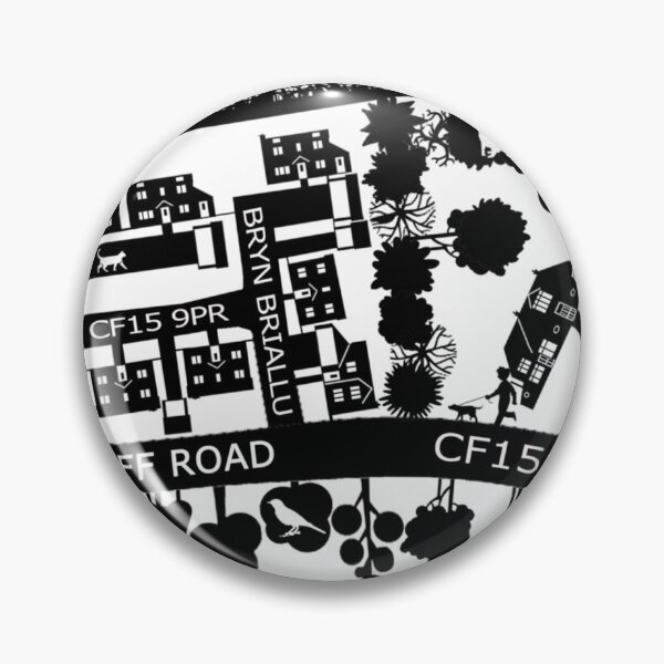 Item preview, CREIGIAU - CARDIFF ROAD - BRYN BRIALLU designed and sold by CohenOlsona.