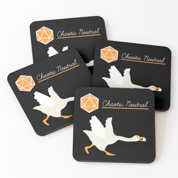 Item preview, Goose is Chaotic Neutral    designed and sold by quaztdsgstudio.