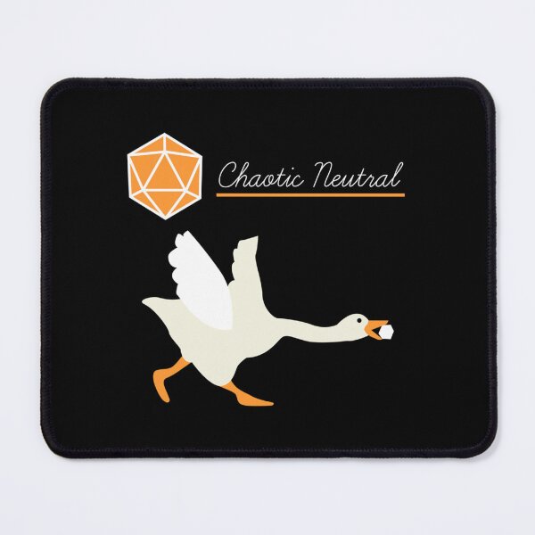 Item preview, Goose is Chaotic Neutral designed and sold by quaztdsgstudio.