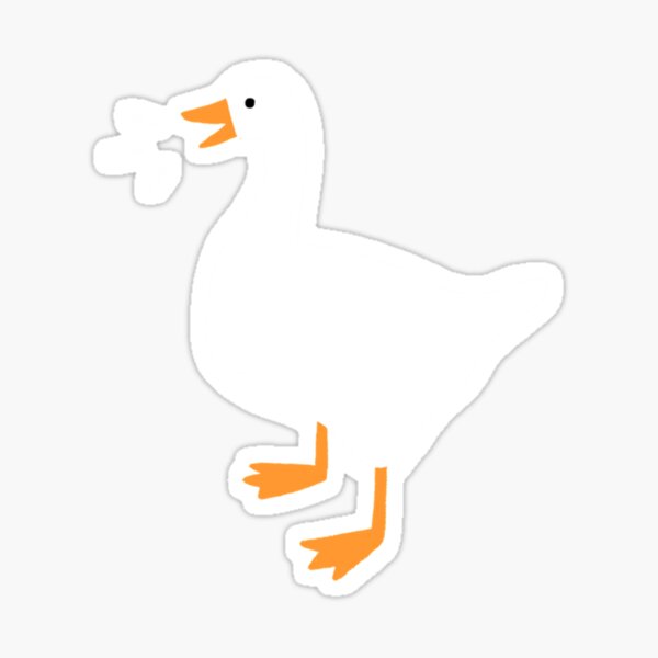 untitled goose game 2  Sticker for Sale by spgirgvxks36