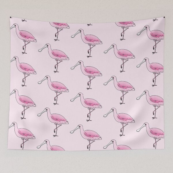 Item preview, Pink Spoonbill designed and sold by BundaBear.