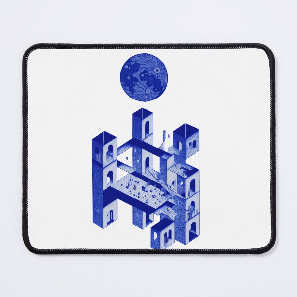 Item preview, Blue moon maze 4 designed and sold by ZoeMcCarthy.