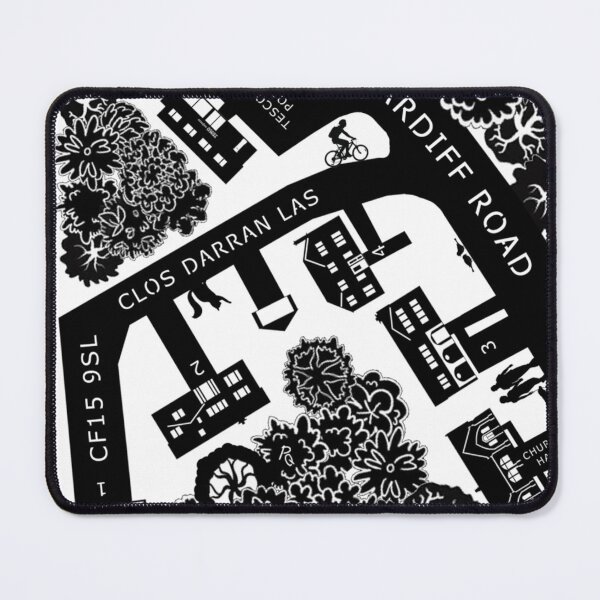 Item preview, CREIGIAU - CARDIFF ROAD & CLOS DARRAN LAS designed and sold by CohenOlsona.