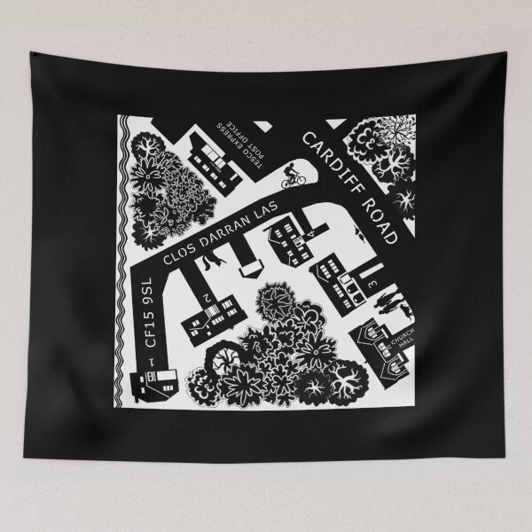 Item preview, CREIGIAU - CARDIFF ROAD & CLOS DARRAN LAS designed and sold by CohenOlsona.